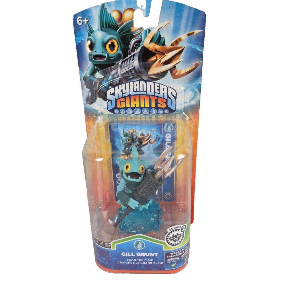 Skylanders Activision Series 2 Gill Grunt Toys To Life Character Figure 2012